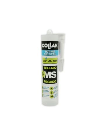 BOTE SILICONA transp COLLAK TOT-MS CRISTAL 300 ML