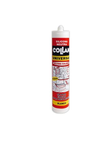 BOTE SILICONA transp COLLAK UNIV. NEUTRA 280 ML